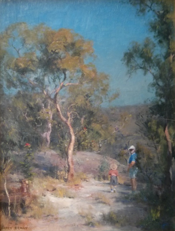 Bushwalk Berowra (45x61cm)