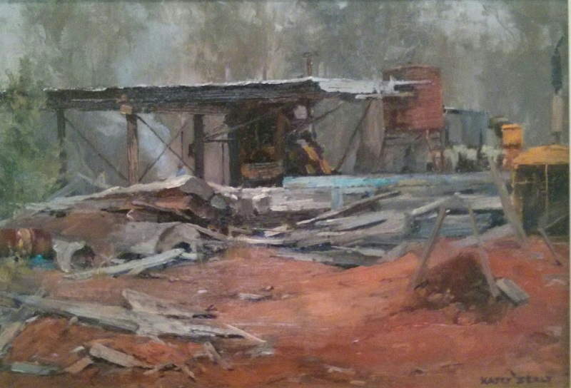 Old Mill Barmah (50x40cm)