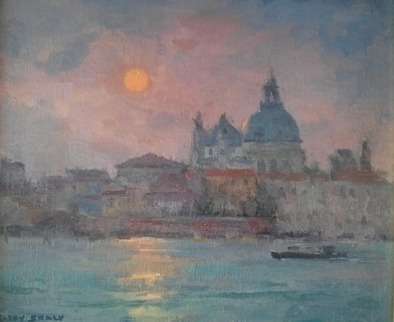 Sunset Venice (30x25cm)