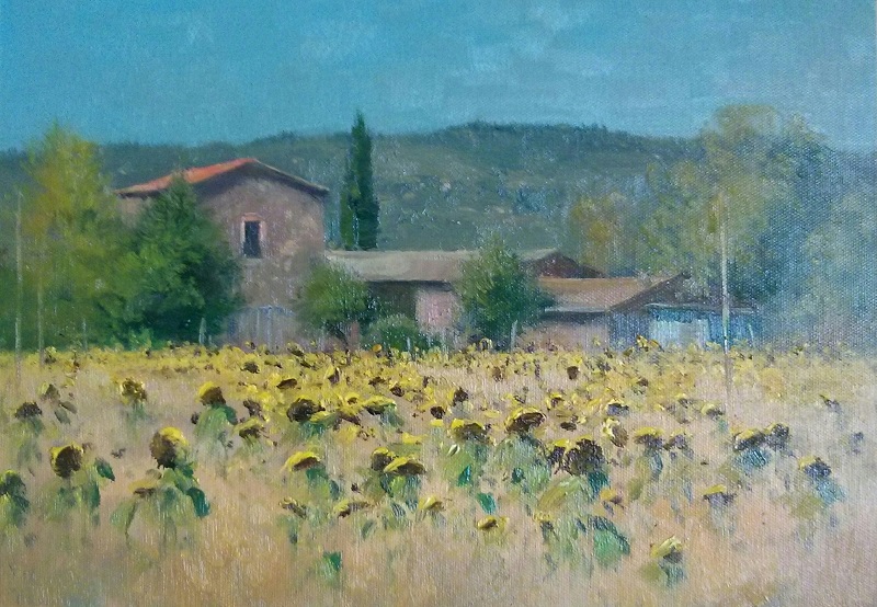 Tuscan Farm (35x25cm)