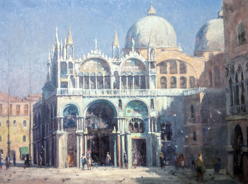 St Marco All Aglow (120x90cm)