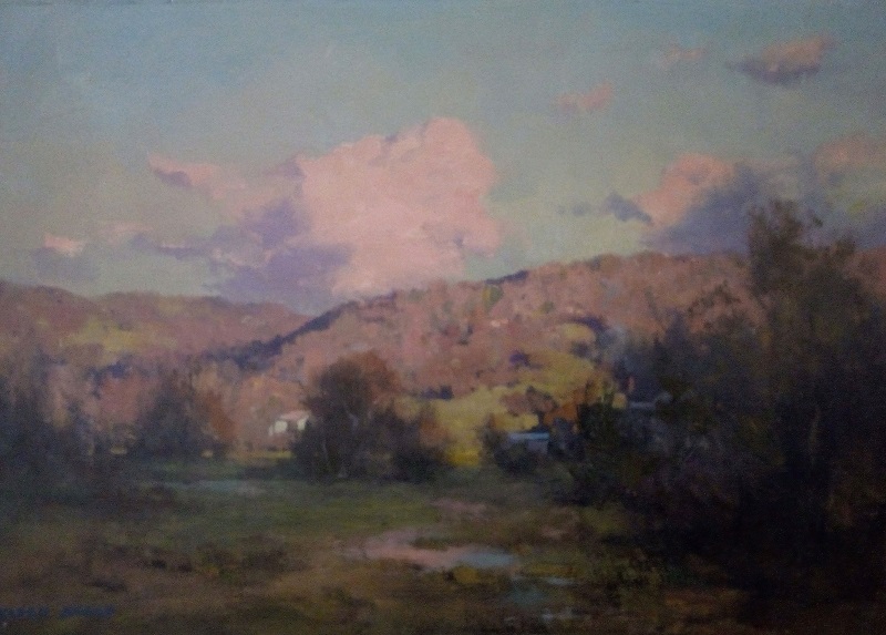 Evening Light Asheville (45x30cm)