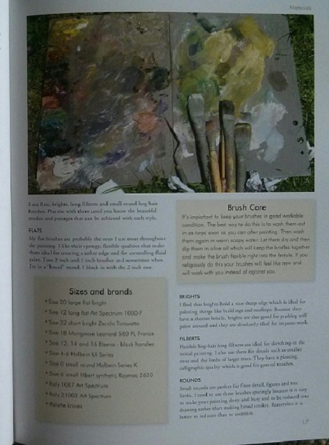 Paint Your Vision In Oils Book - Contents 2