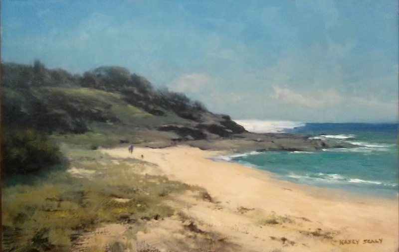 Sunshine Coast Beach (45x30cm)