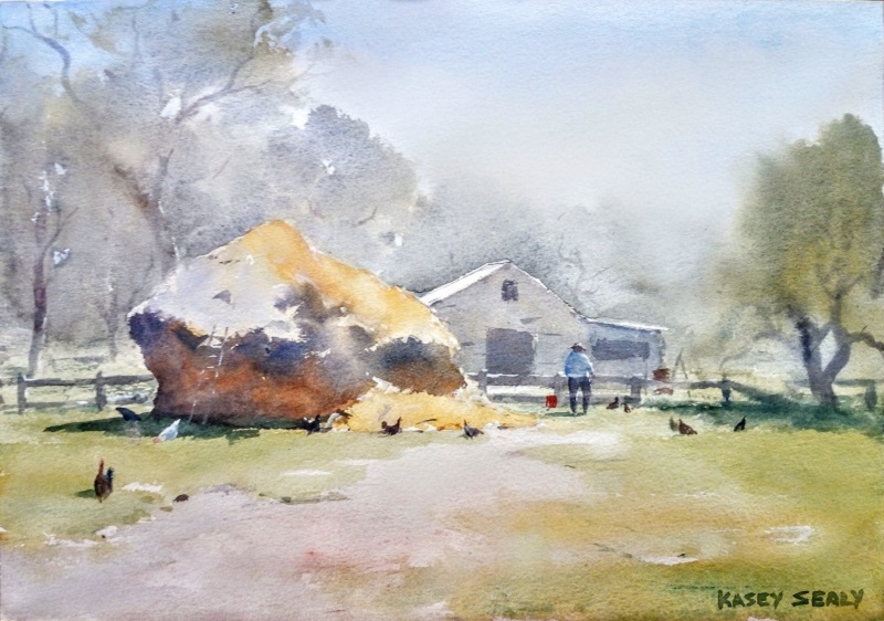 Chandlers Farm Barmah (35x25cm) wc