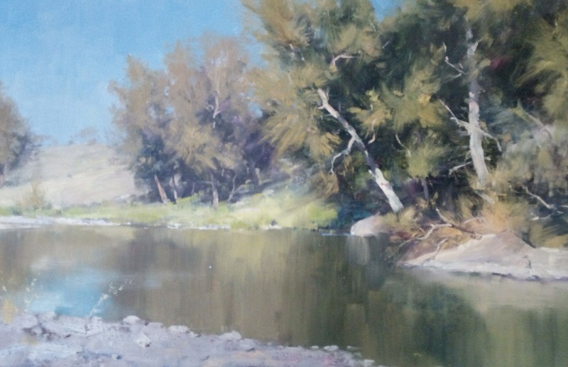 Krui River (45x30cm)