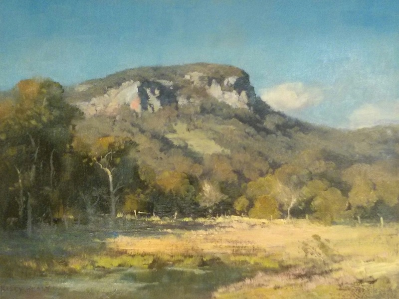 Mount Ninderie Qld (45x38cm)