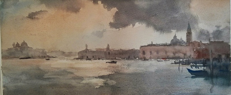 Moody Light Venice (30x26cm) wc