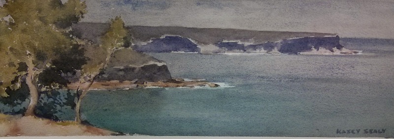 North Head (33x18cm) wc